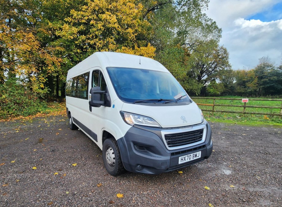 Peugeot Boxer 9 seat 3.5 ton Wheelchair Accessible Minibus £24,995 + Vat
