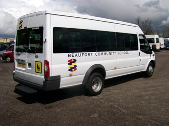 Minibus Vehicle Graphics - Pembridge Vehicle Management