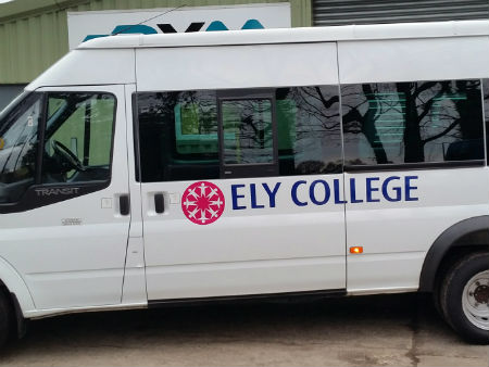 Minibus Vehicle Graphics - Pembridge Vehicle Management