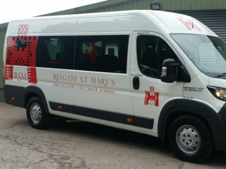 Minibus Vehicle Graphics - Pembridge Vehicle Management