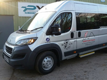 Minibus Vehicle Graphics - Pembridge Vehicle Management