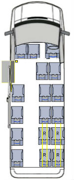 Wheelchair Deluxe minibus